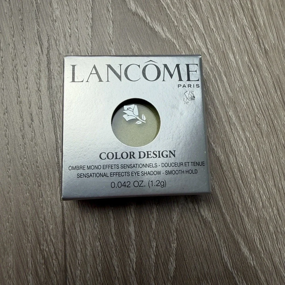Lancome Color Design Splurge Shimmer Eyeshadow Green New